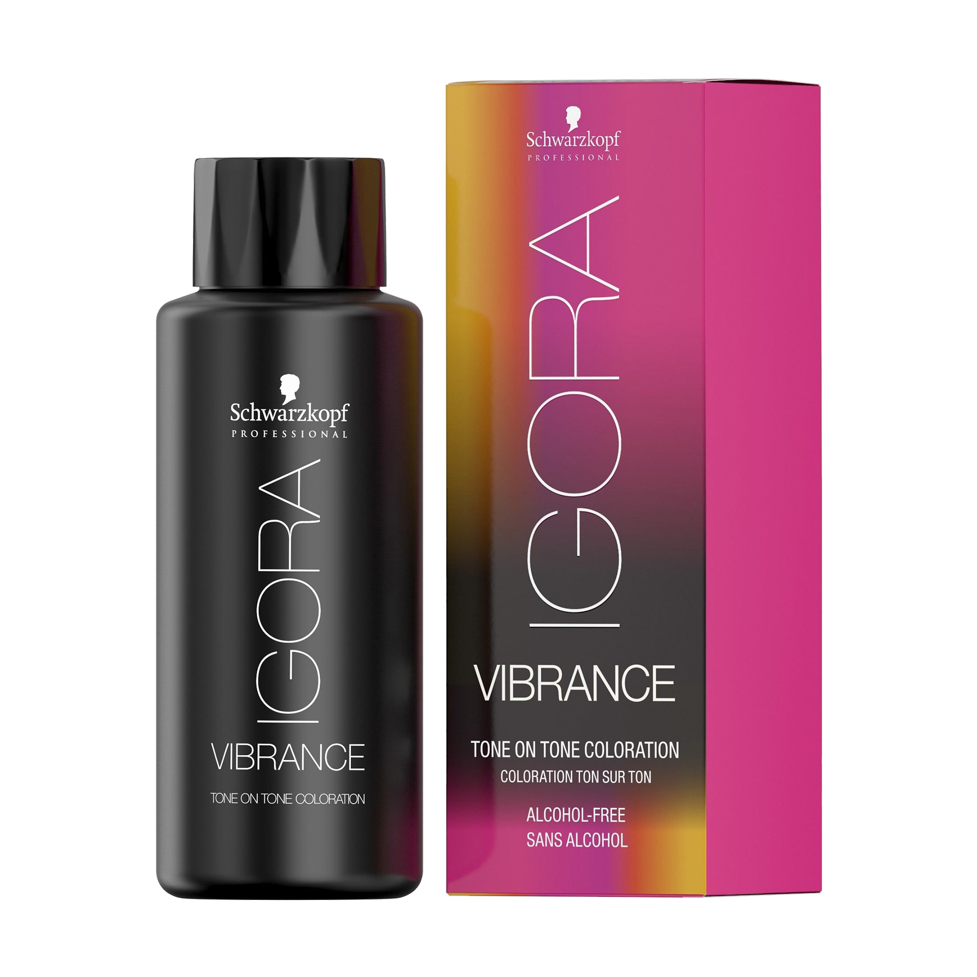 Уцінка! Безаміачна фарба для волосся Schwarzkopf Professional Igora Vibrance Tone On Tone Coloration, 4-46 Середньо-коричневий бежевий шоколадний, 60 мл